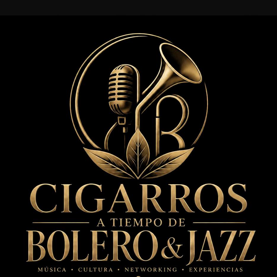 Cigarros a Tiempo de Bolero & Jazz logo