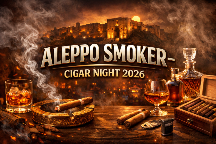 Aleppo smoker cigar night 2026