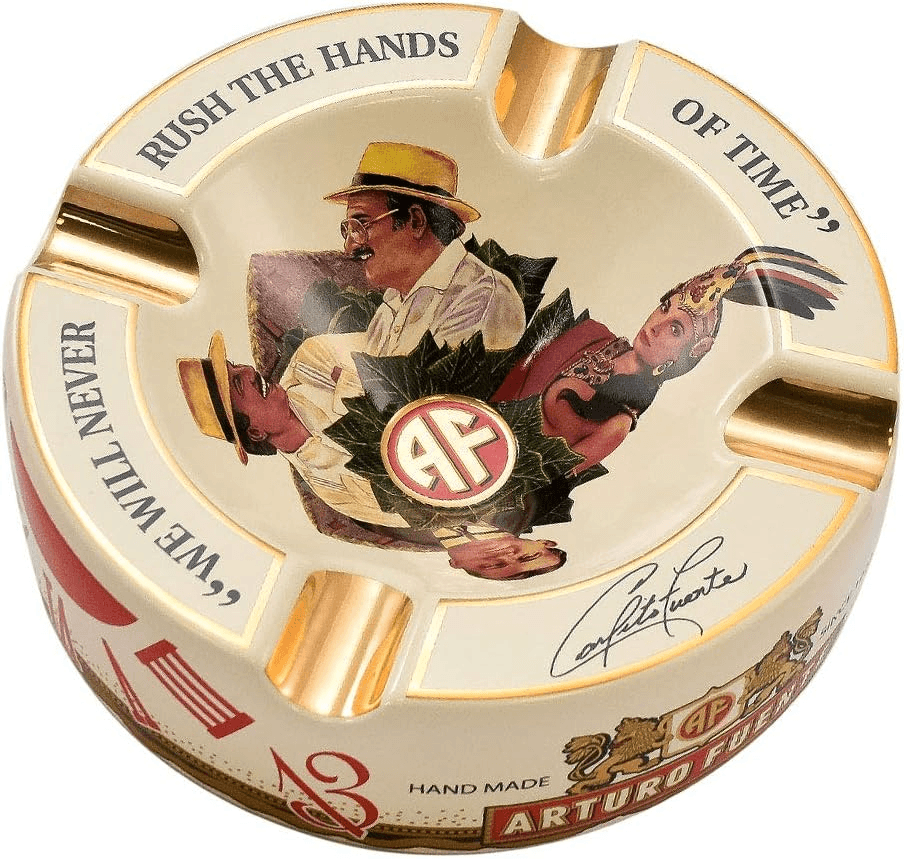 Limited Edition Large 8.75" Arturo Fuente Porcelain Cigar Ashtray