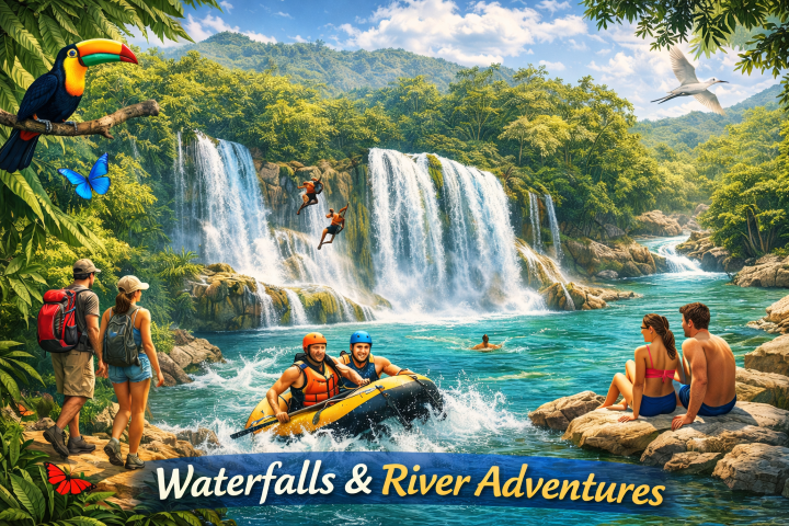 Cascadas y Aventuras en Ríos