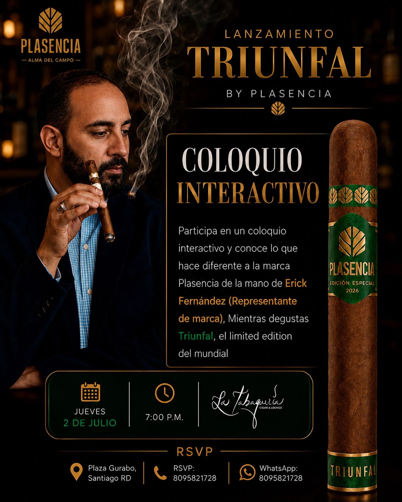 Plasencia Triunfal Limited Edition 2026 Launch